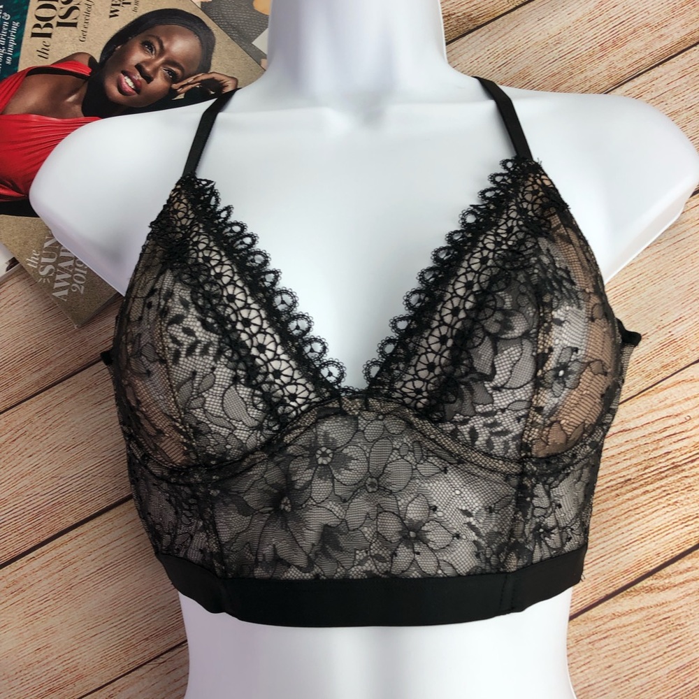 Victoria Secret very sexy lace long line bra